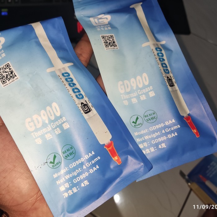 Paste Gd900 Gd 900 Grey 30Gram Processor Fan Cooler