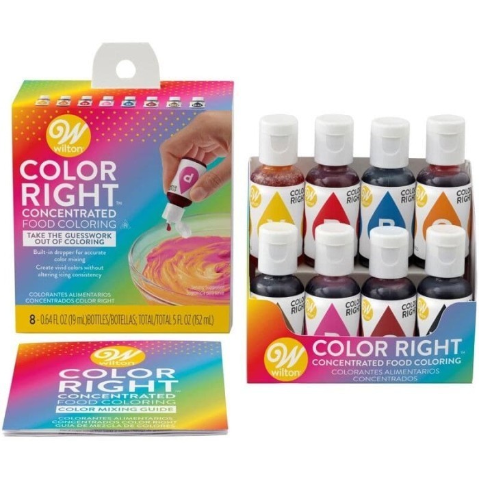 

Wilton Color Right Performance Food Colng Set