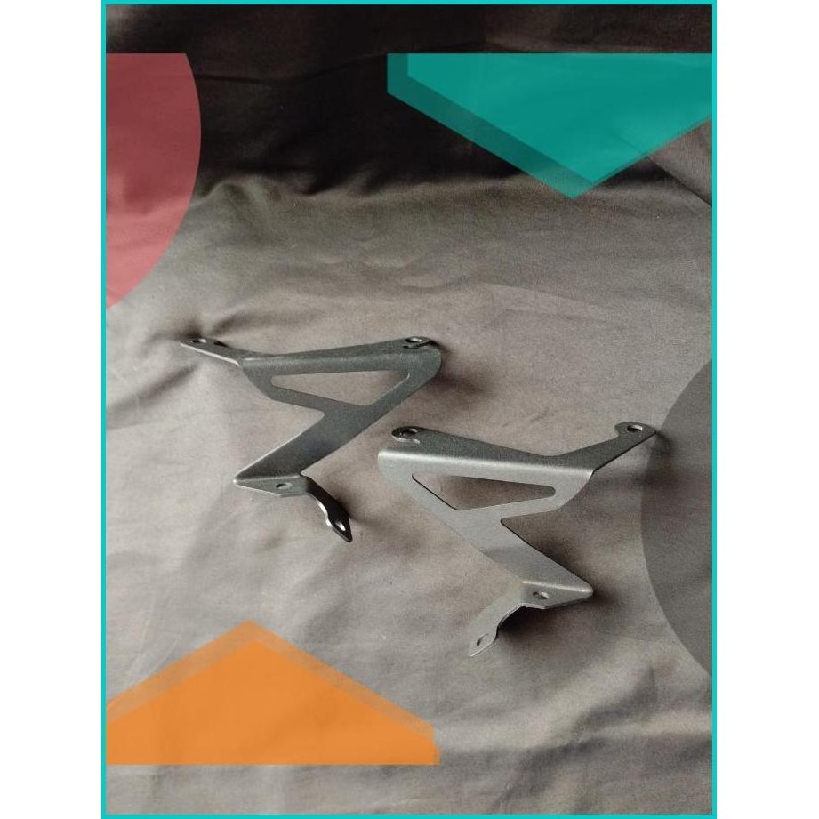 BRAKET DUDUKAN LAMPU TEMBAK FOGLAMP NEW NMAX 2020 2021 2022 DI BORDES