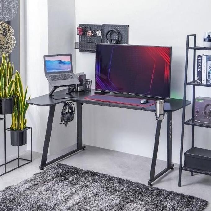 Terlaris Informa - Informa Amatsu Kaze Meja Gaming - Hitam Woulana