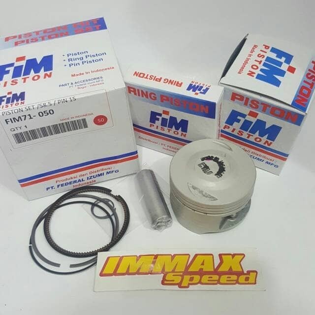 Piston Bore Up Yamaha Byson Bison Karbu STD jenong Fim Izumi