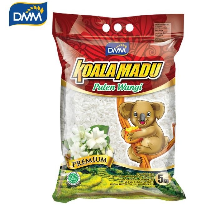 

BERAS KOALA MADU PULEN WANGI 5KG H24S