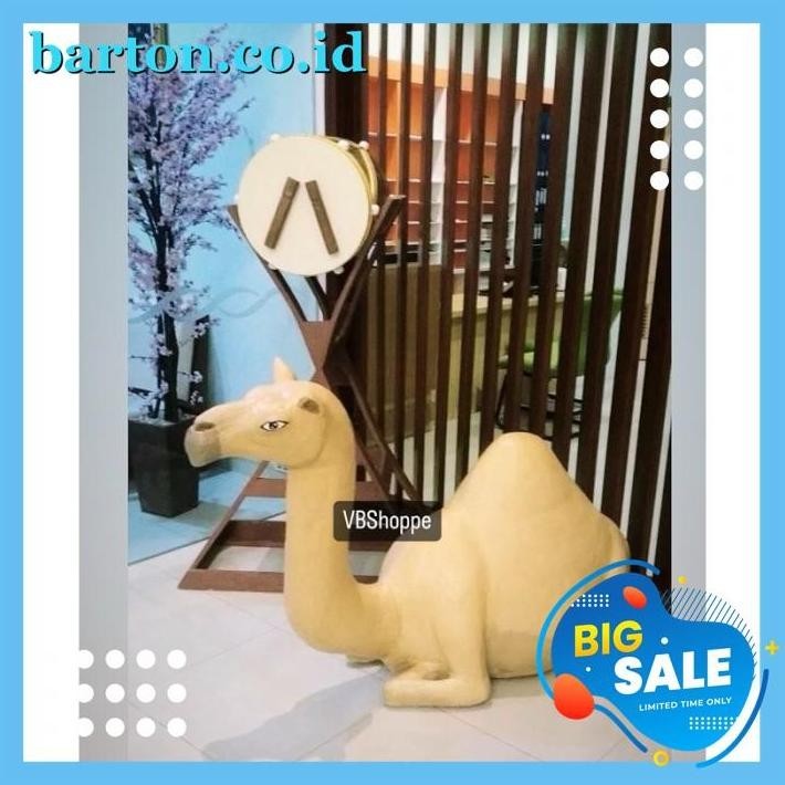 PAKET DEKORASI 3D UNTA 4D BEDUG STEROFOAM CAMEL HARI RAYA RAMADHAN KAR EKSKLUSIF 