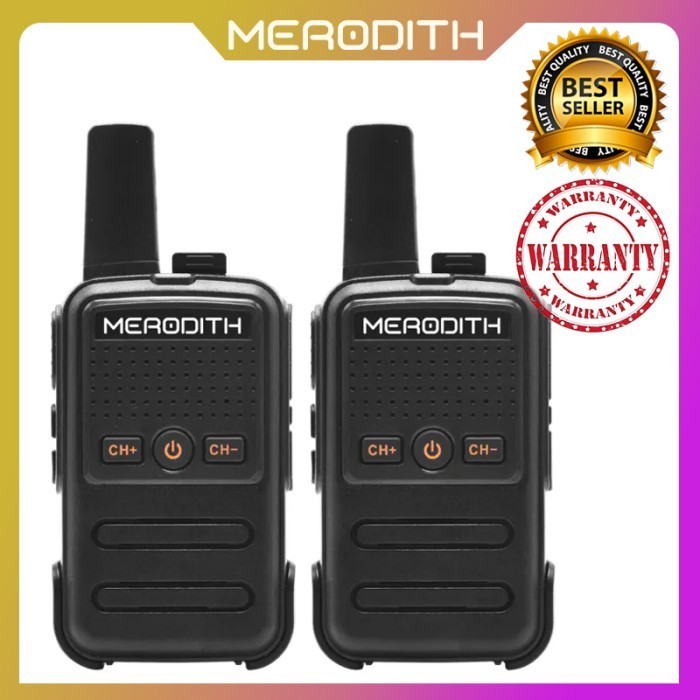 HT MINI WALKIE TALKIE WLN TWO-WAY RADIO KD-C51 / KD-C50 WALKIE TALKIE