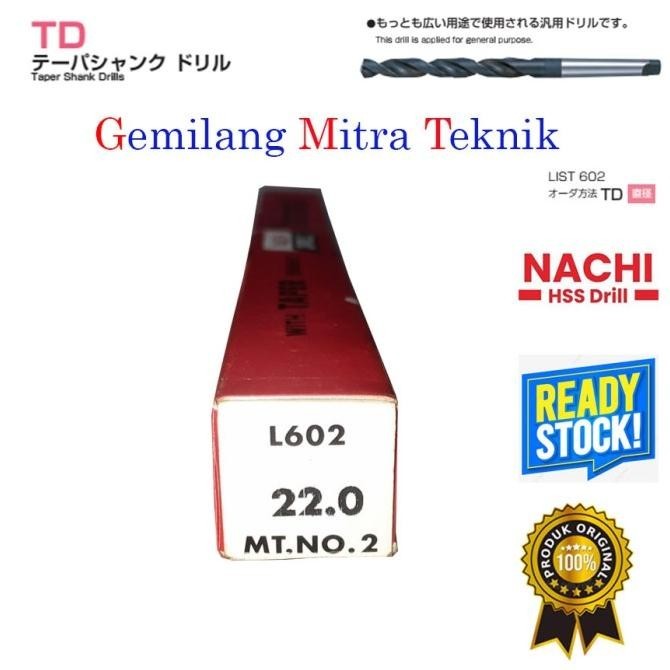 Mata Bor Besi Nachi 22Mm Taper