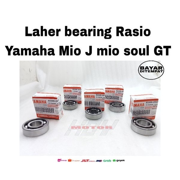 Laher Bearing Rasio Gear gir gigi Rasio set Yamaha Mio j Mio soul GT