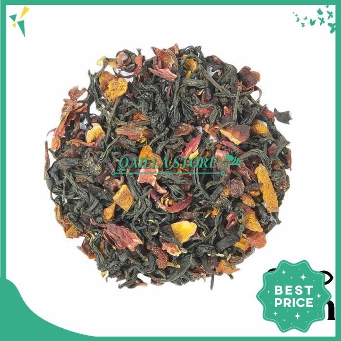 

BERRYFUL TEA BLEND - BERRY APPLE HIBISCUS BLACK TEA 60 GRAM DIJAMIN GRATIS ONGKIR