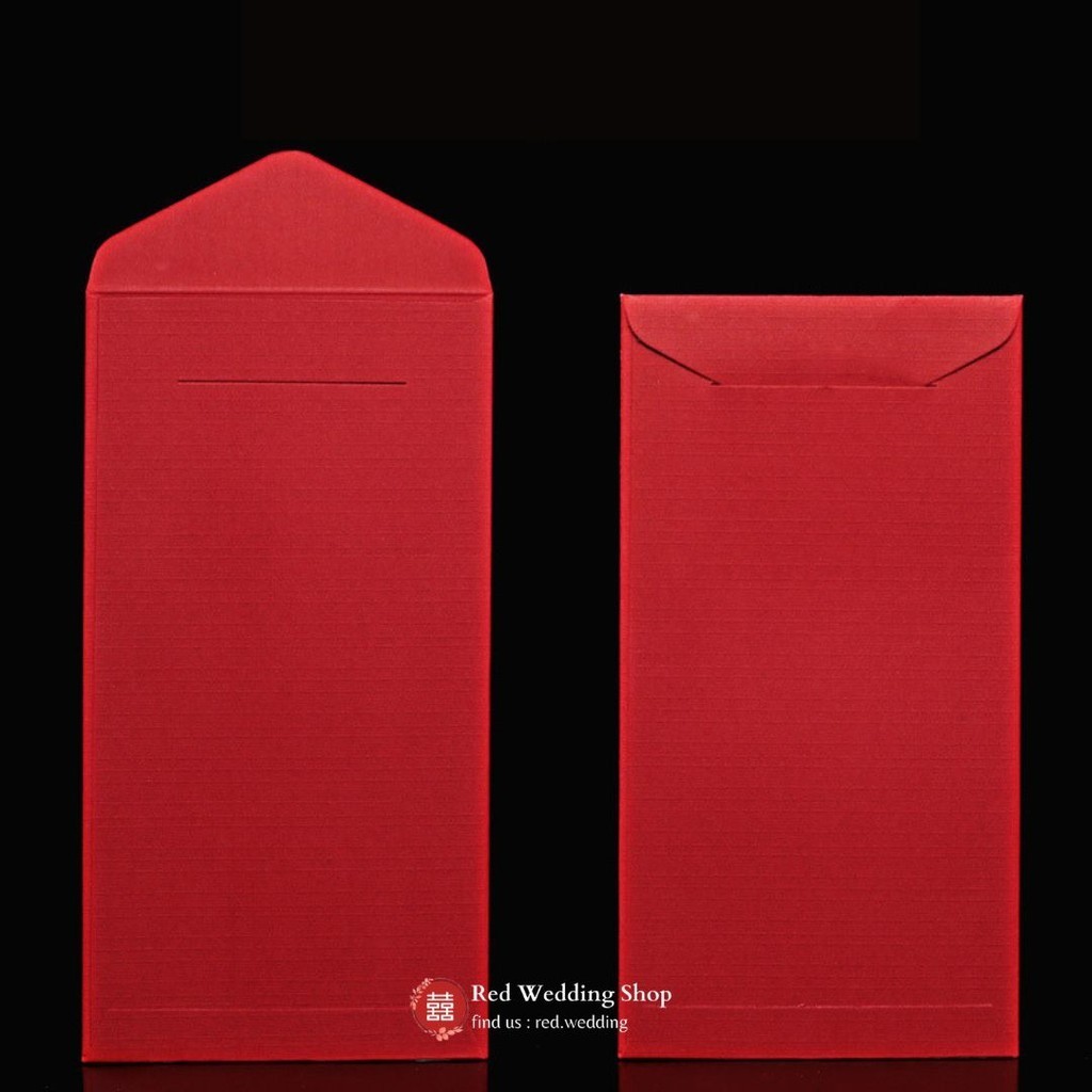 

RB Kantong Amplop Angpao Wedding Merah Tebal Premium Simple Design
