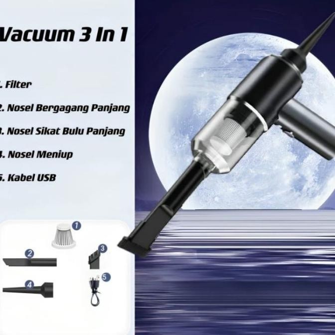 VACUUM CLEANER PORTABLE ALAT PENYEDOT DEBU SERBAGUNA MOBIL VAKUM  TERMURAH