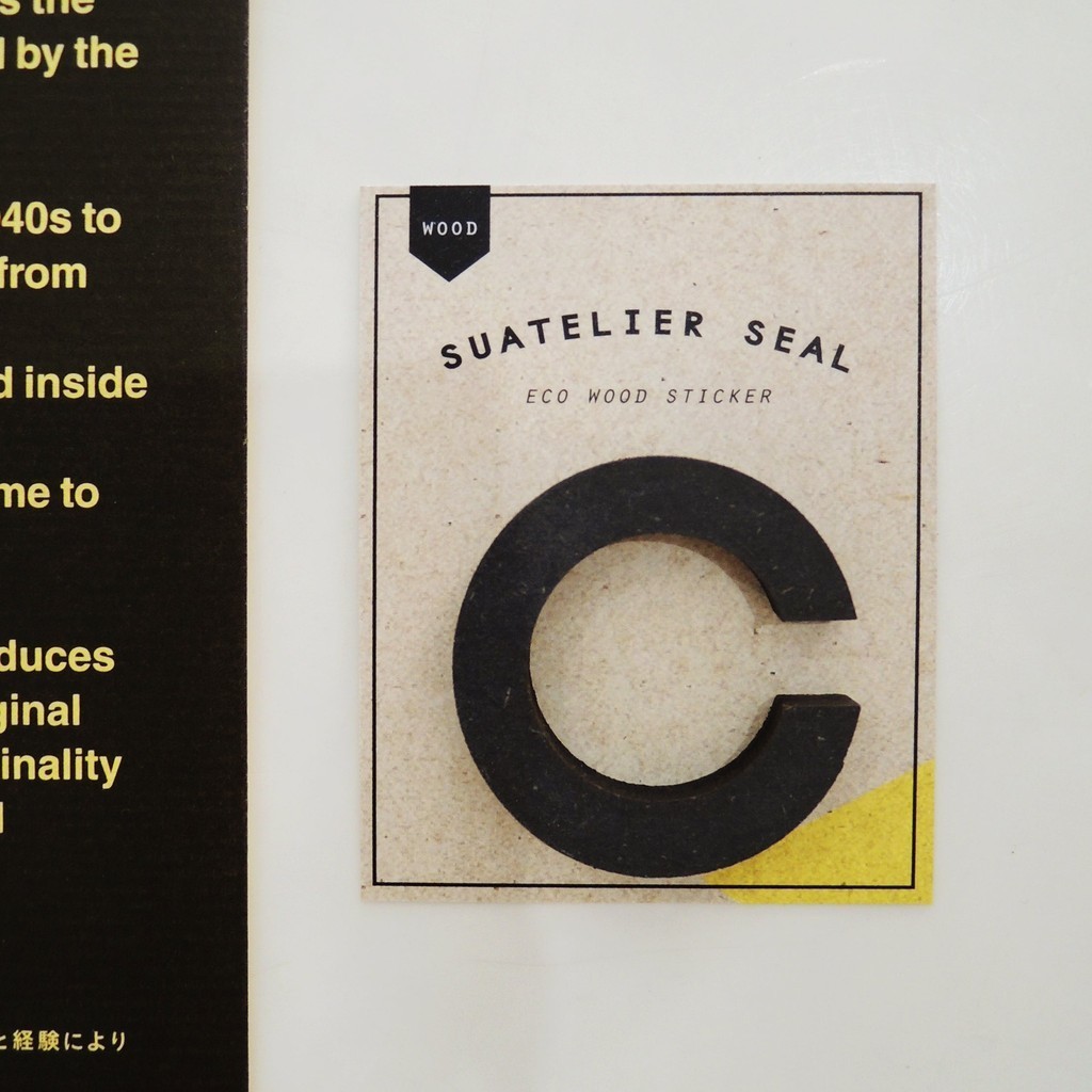 

SUATELIER Seal Eco wood sticker No. 1703 wood C