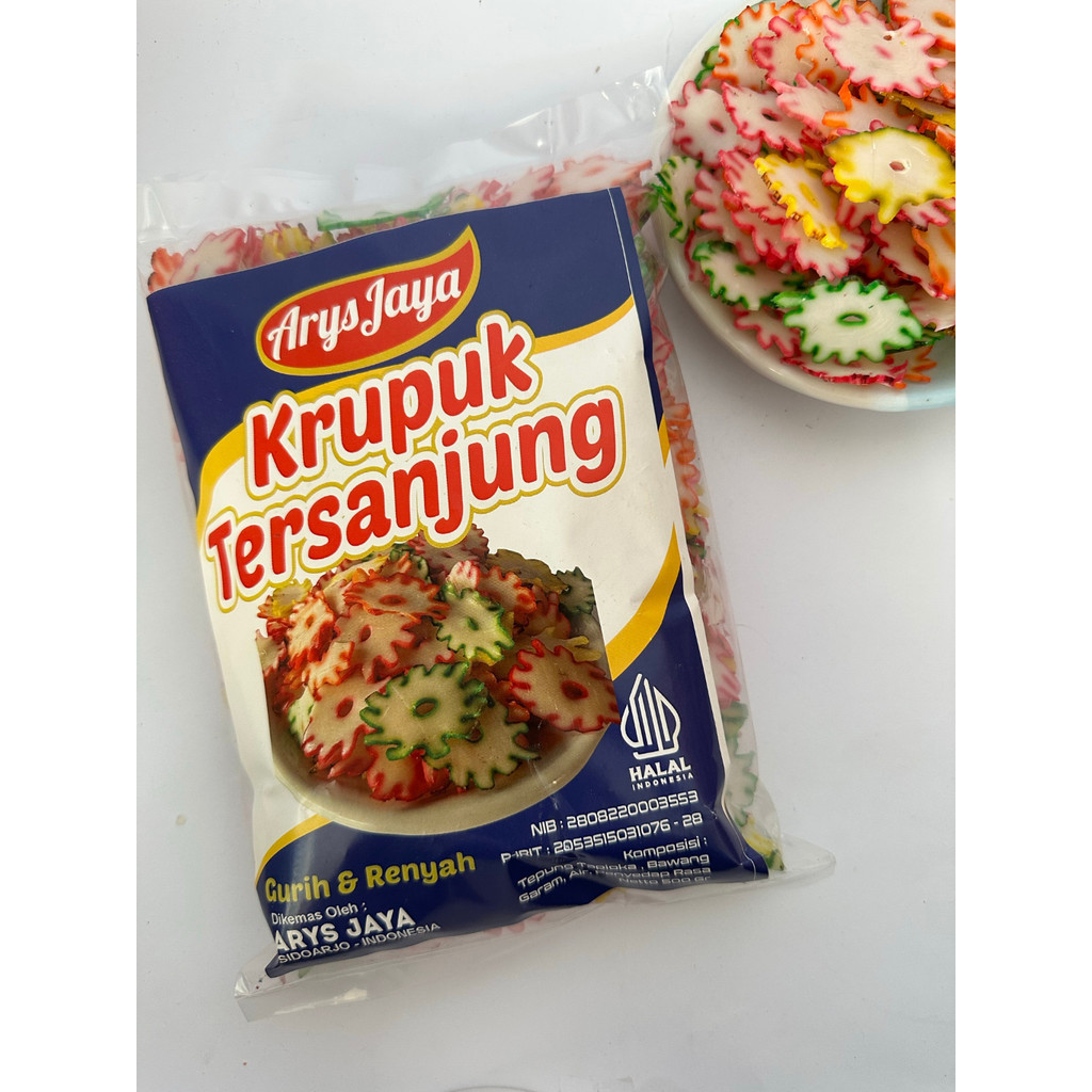 

MURAH [ 500 gr ] Kerupuk Tersanjung - Kerupuk Seblak - Kerupuk Mentah