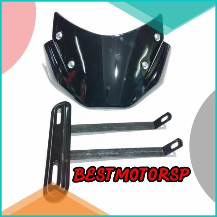 Visor Byson tameng depan Byson plus Breket plat byson 19F3B2024 access