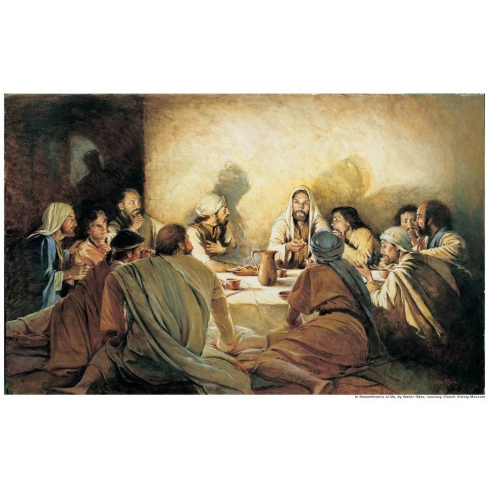 Repro Digital Gambar Lukisan Foto Jesus Christian Yesus Kristus Tuhan