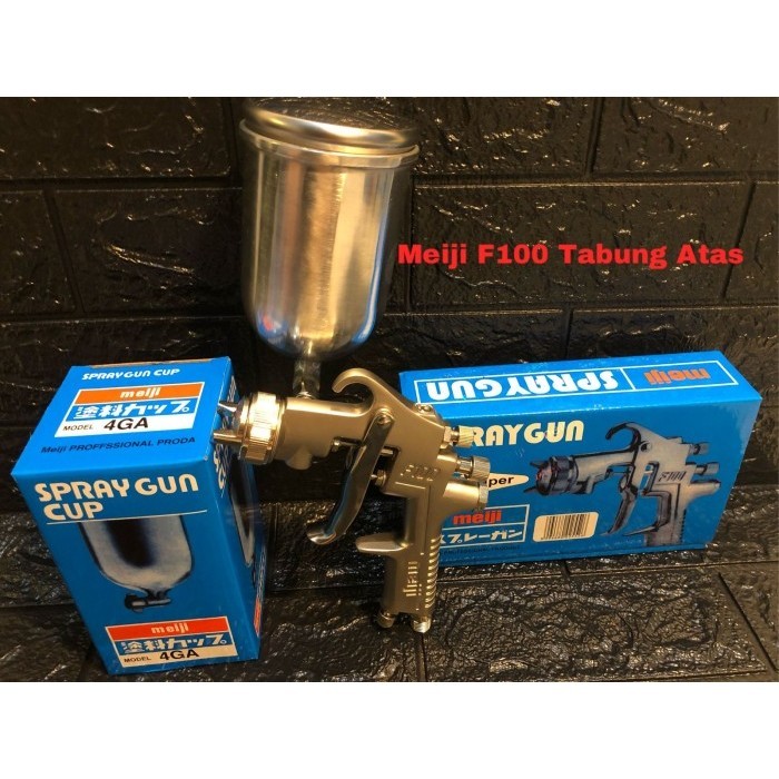 spray gun f100 meiji tabung atas/semprotan cat f-100/spit/spet