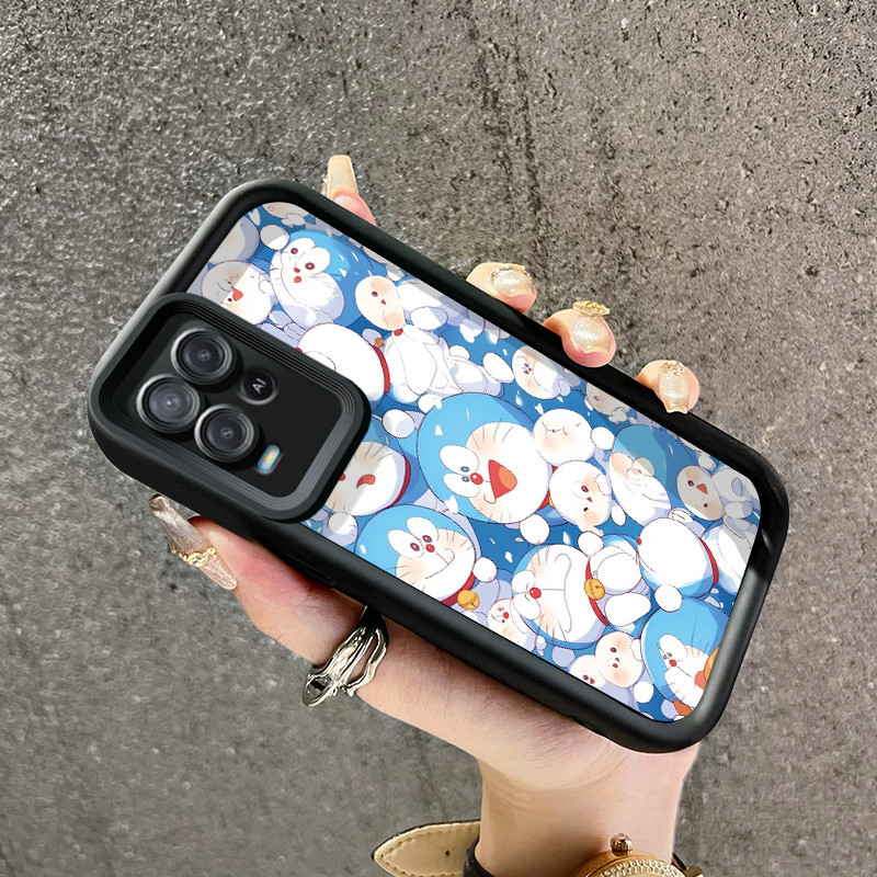Casing Hp OPPO A54 Case Softcase sarung lembut HP ponsel pola Doraemon layar penuh casing pelindung 