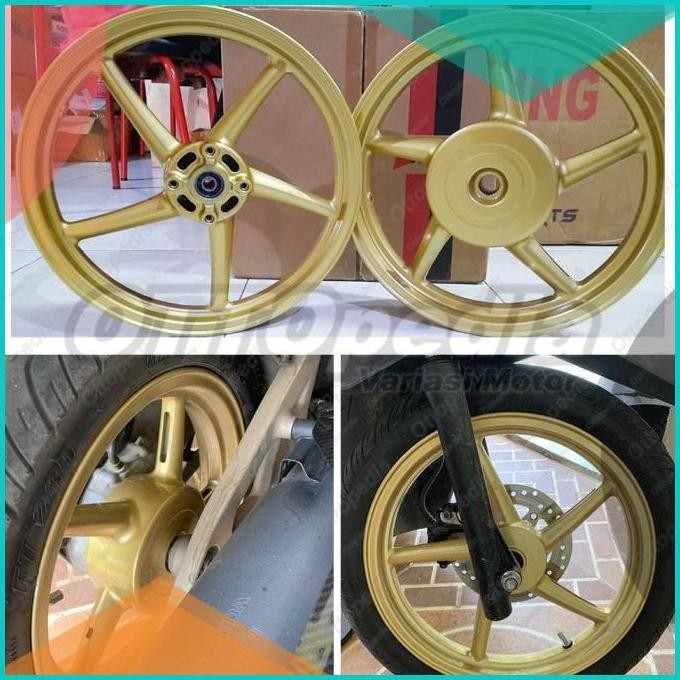 Velg Pelek Vrossi model RCB Sanca Motor Genio Vario Beat Scoopy FI 19F