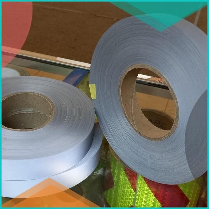 

scotlite reflective kain kualitas 3m 1" x 1 m pita safety pemantul 19F