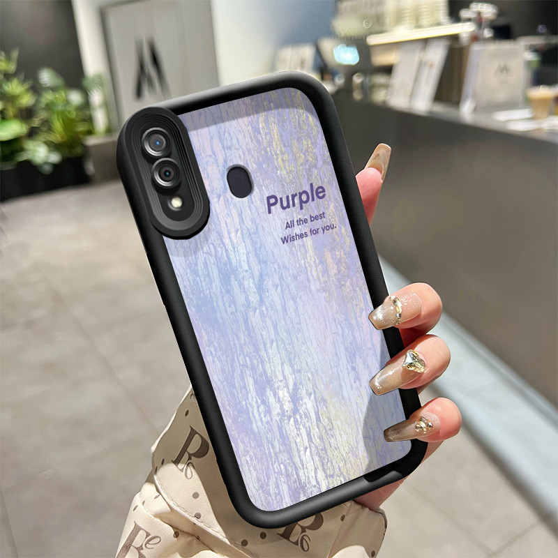 Casing Hp Samsung Galaxy A30 A20 M10s Case pelindung lensa kamera Kesing HP Pegangan anti selip perl