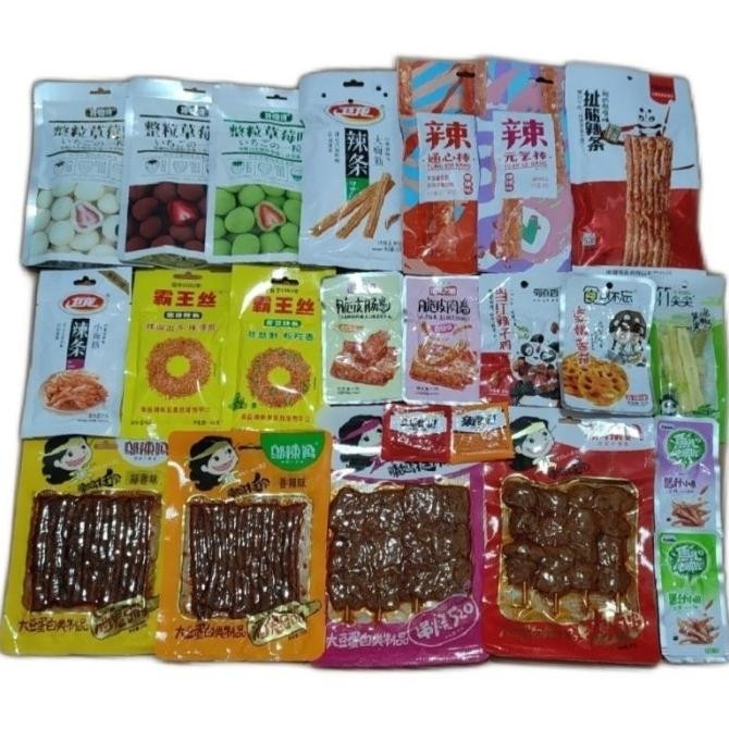 

LATIAO SPICY PAKET BUNLING 8PCS SPICY MALA BKS88