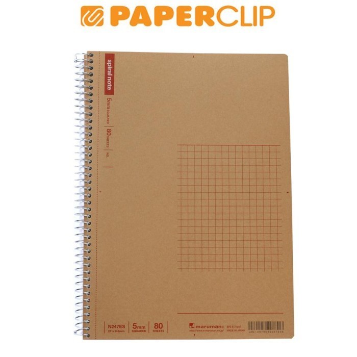 

NOTEBOOK A5 MARUMAN N247ES SPIRAL 80S KOTAK