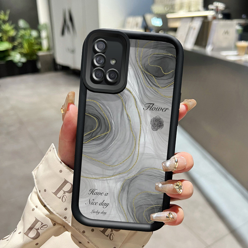 Casing Hp Samsung Galaxy A71 Case pelindung lensa kamera Kesing HP Pegangan anti selip perlindungan 