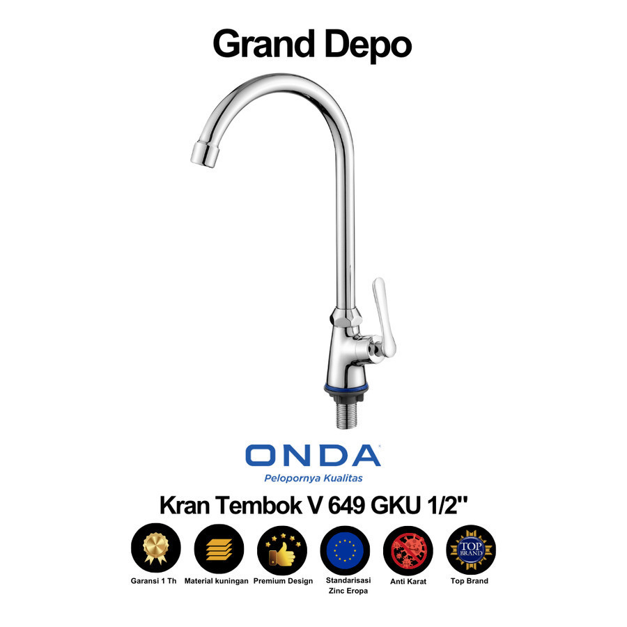 Onda Kran Dapur V 649 GKU / Kran Dapur Onda/ Kran Air Onda