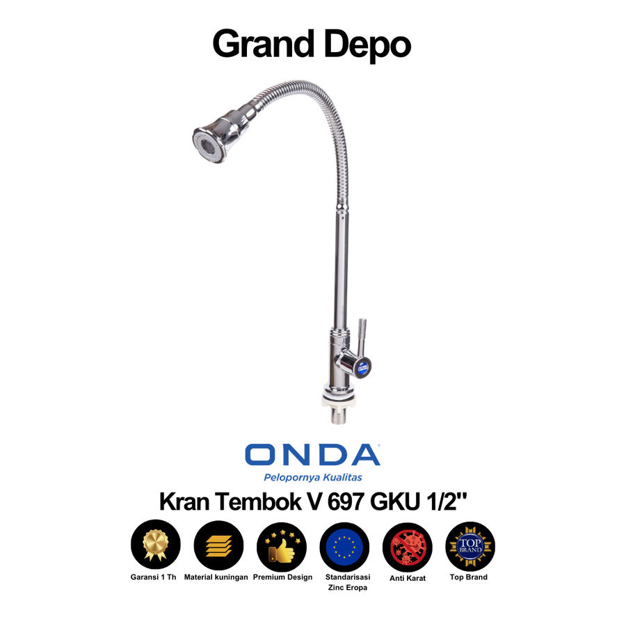 Onda Kran Dapur V 697 GKU / Kran Dapur Onda/ Kran Air Onda