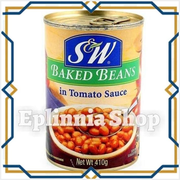 

[EPL] S&W BAKED BEANS IN TOMATO SAUCE 410 GR - KACANG