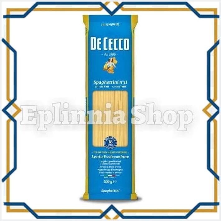 

[EPL] DE CECCO SPAGHETTINI N 11 500 GR - PASTA SPAGHETINI ITALIAN