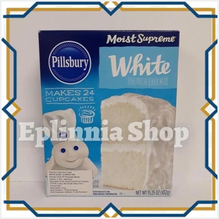 

[EPL] PILLSBURY MOIST SUPREME PREMIUM CAKE MIX WHITE 432 GR - PREMIKS