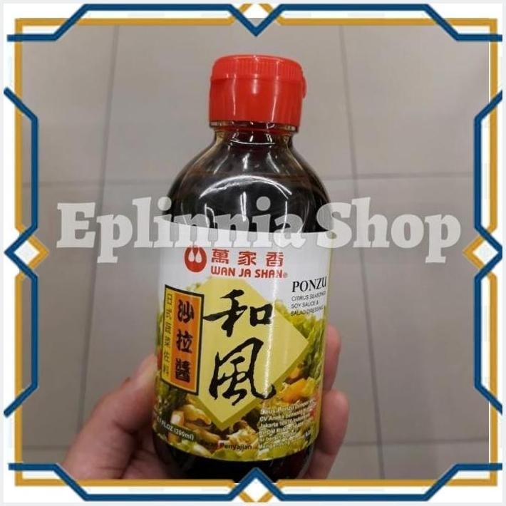 

[EPL] WAN JA SHAN PONZU SAUCE 200 ML - SAUS PONZU