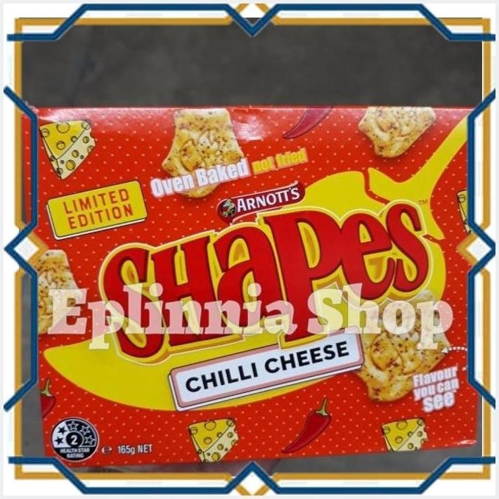 

[EPL] ARNOTT'S ARNOTTS SHAPES CHILLI CHEESE165 GR