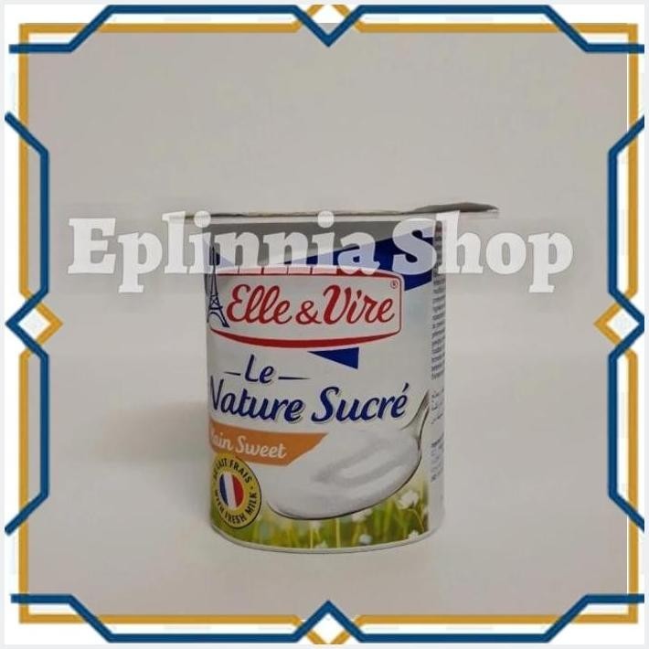 

[EPL] ELLE & VIRE PLAIN SWEET 125 GR - YOGURT