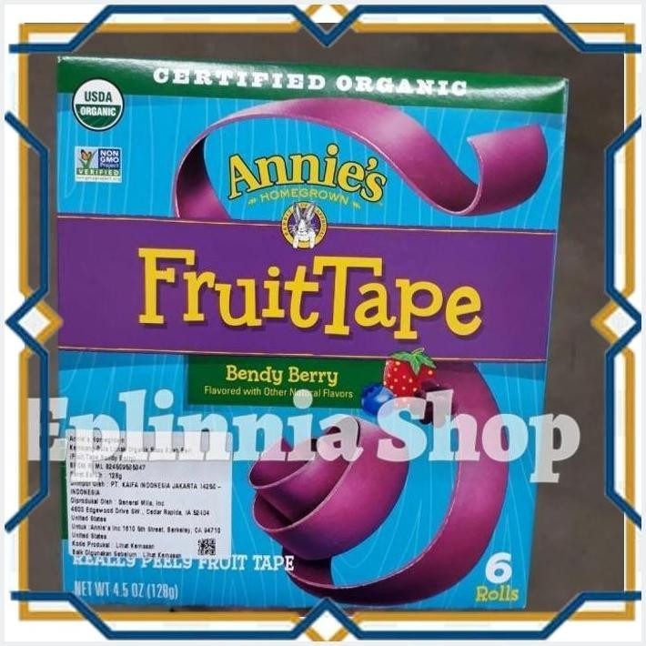 

[EPL] ANNIE'S FRUITTAPE BENDY BERRY ORGANIC 128 GR - KEMBANG GULA ORGANIK