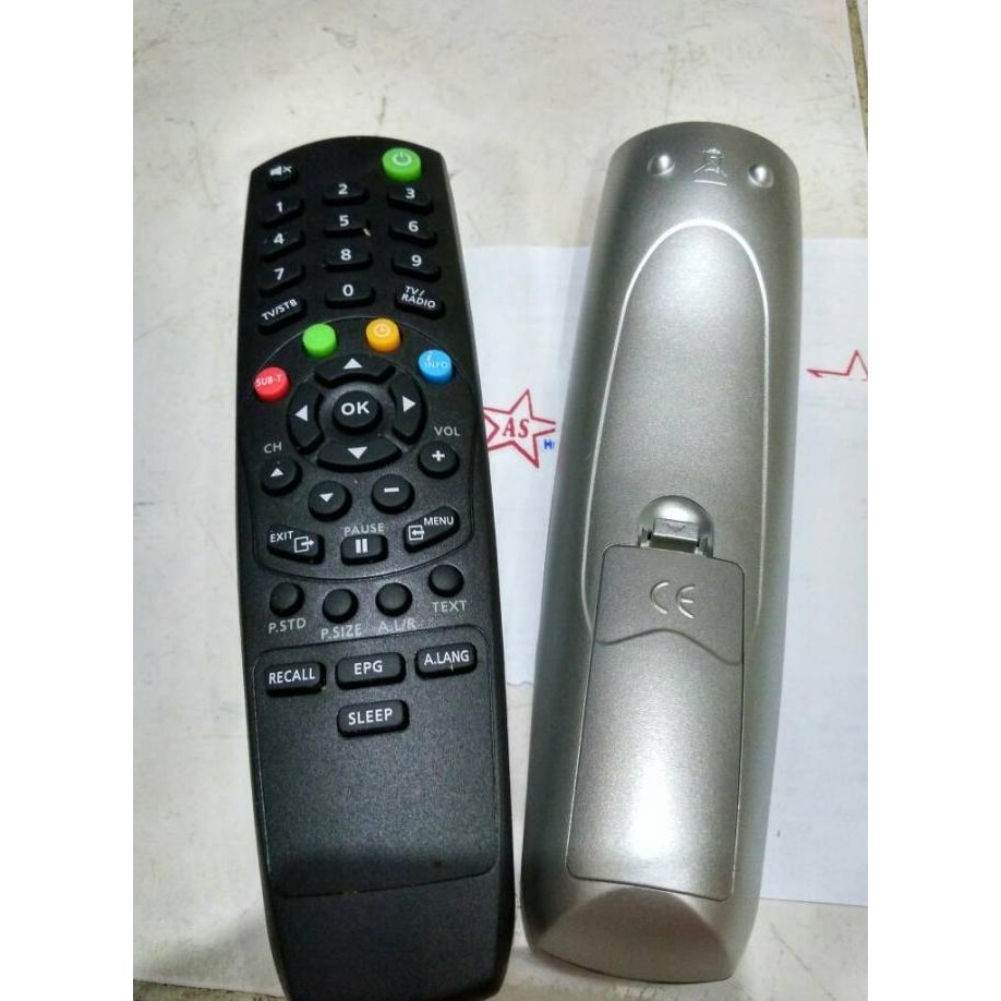 remote orange TV receiver original