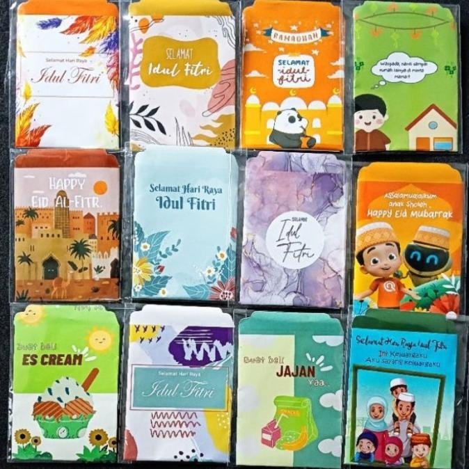 

GROSIR (ISI 50 Pcs) AMPLOP Idul Fitri / Amplop Lebaran Hari Raya