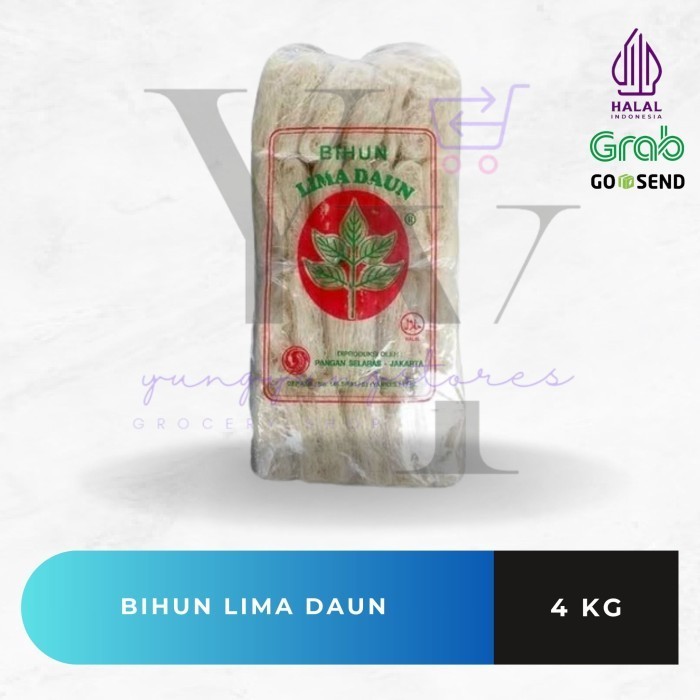 

1 Bal Isi 4 Kg Bihun Cap Lima 5 Daun