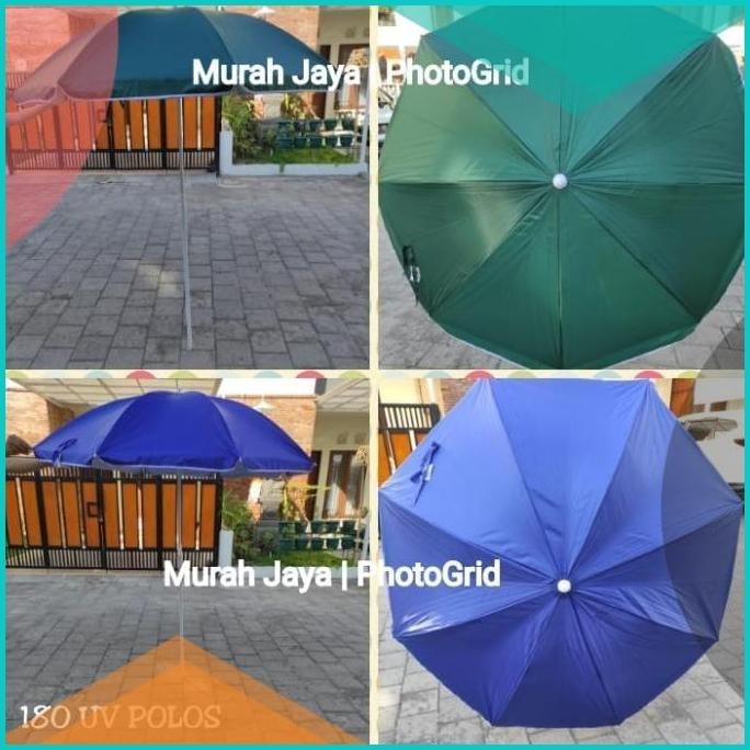 Payung Tenda / Cafe / Pantai / Parasol Besar Berbagai Macam Ukuran 19F