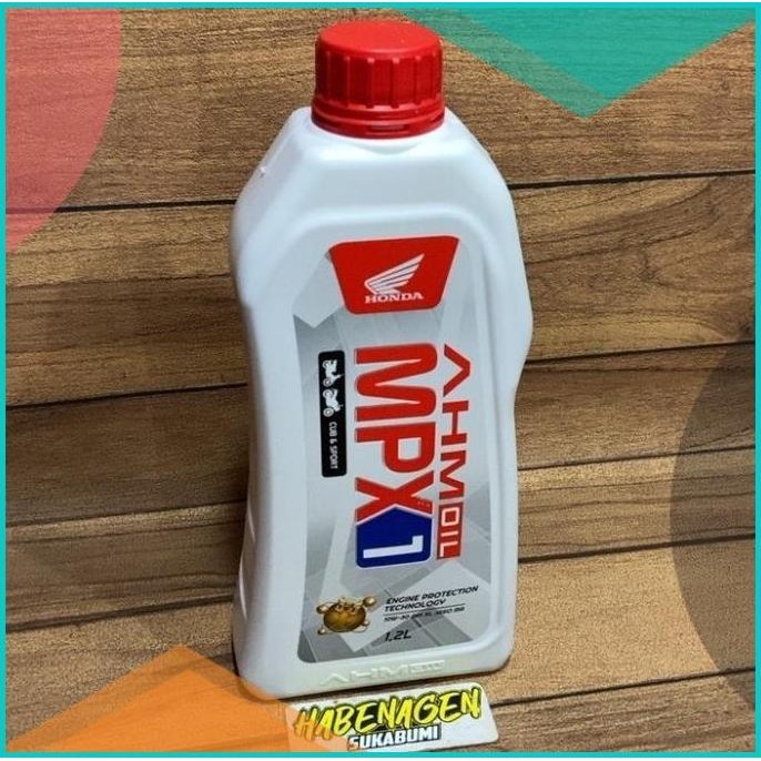 oli oil mesin mpx 1 mpx1 1.2L liter ASLI bebek sport honda ORIGINAL 19