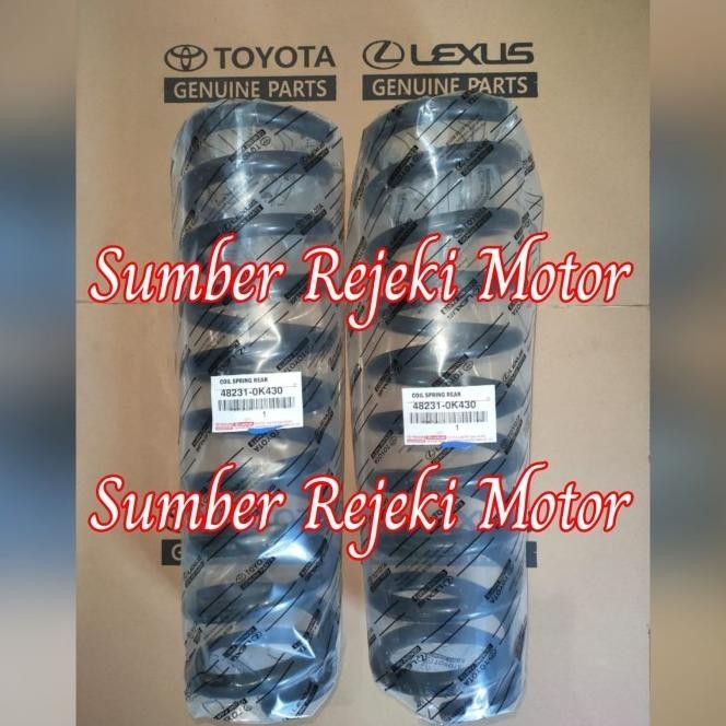 Per Keong Fortuner Belakang Coil Spring Fortuner Belakang Asli Ori