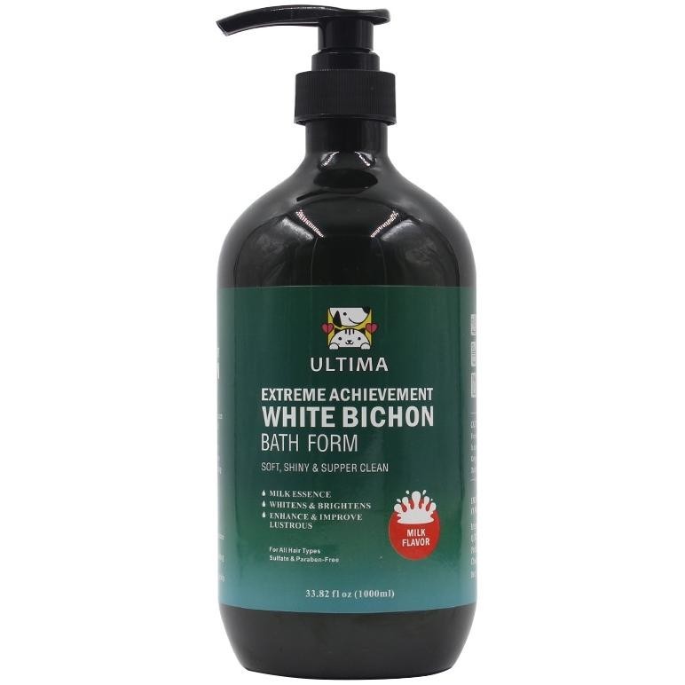 Ultima Extreme Achievement White Bichon Bath Form Shampoo 1000 Ml - Shampoo Anjing Bichon