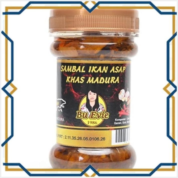 

[LDY] BU EVIE SAMBAL IKAN ASAP KHAS MADURA 150GR