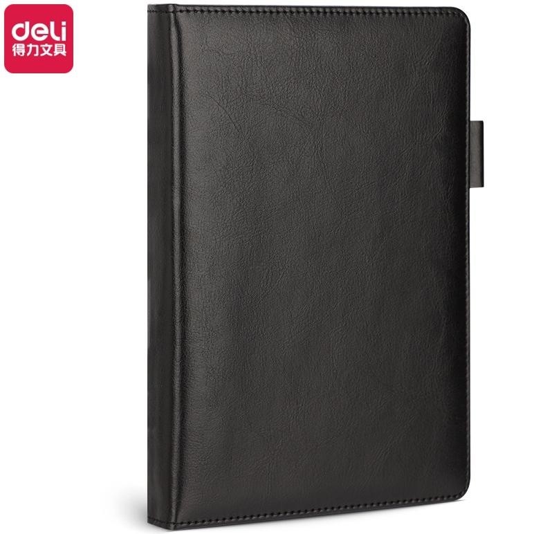 

DELI LEATHER COVER NOTEBOOK / BUKU CATATAN SAMPUL KULIT A5 180 LEMBAR DESAIN ELEGAN 22298 COD