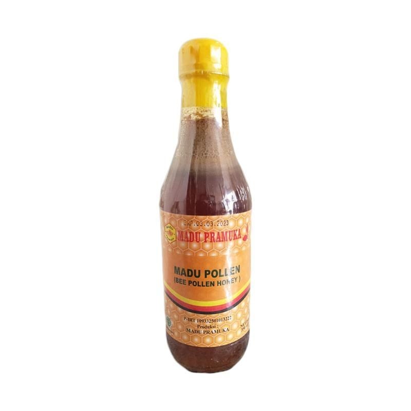 

MaduPramukaPollen(Madu+BeePollen/TepungSariBunga)350ML