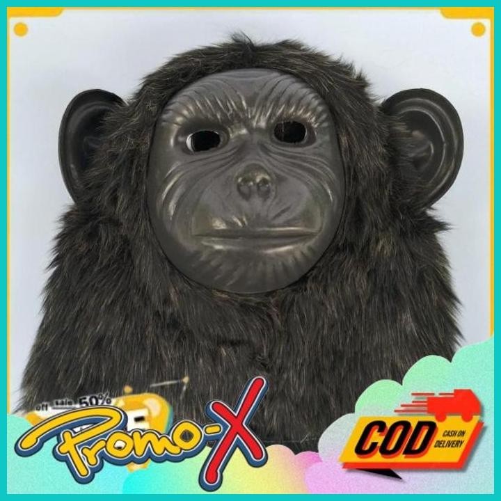 TERLARIS TOPENG MONYET/TOPENG GORILA/TOPENG MONYET KARNAVAL | TOPENG MONYET ALL SIZE BULU HALUS DAN 