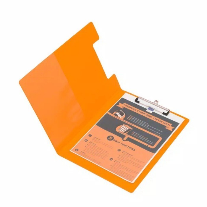 

Clipboard With Cover/Papan Jalan Dada/Alas Tulis Bantex A4