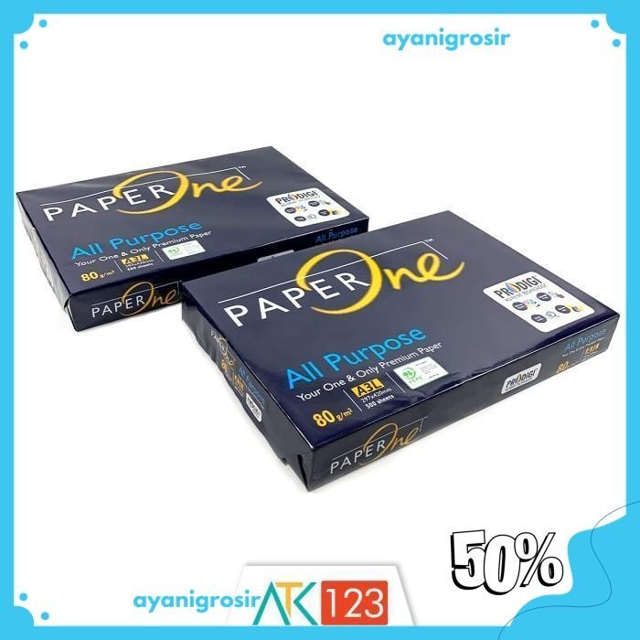 

KERTAS HVS A3 80 GSM - PAPER ONE TERJAMIN BEST