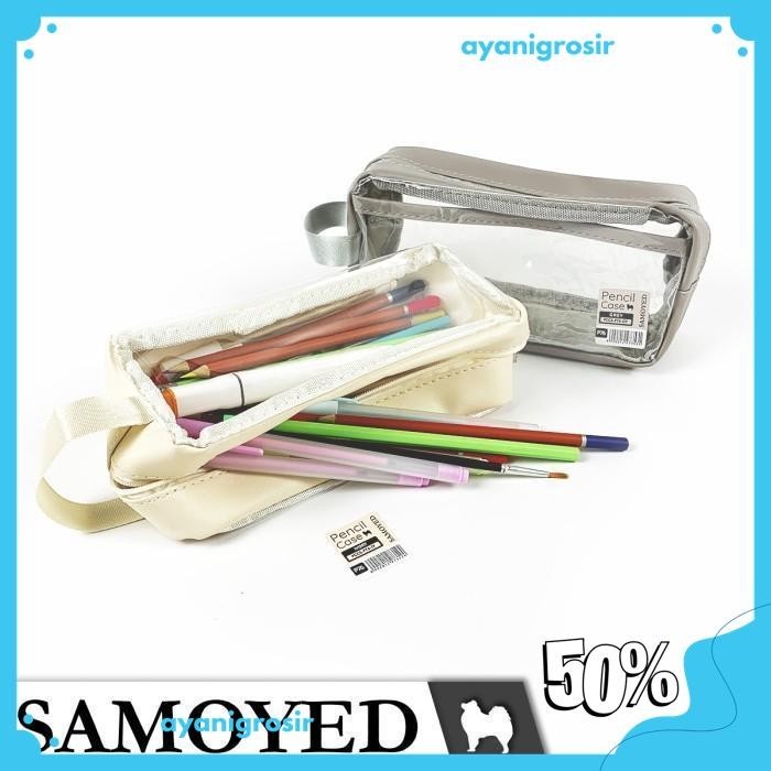 

TEMPAT / KOTAK PENSIL / PENCIL / PEN CASE / POUCH SAMOYED BEST PRODUCT
