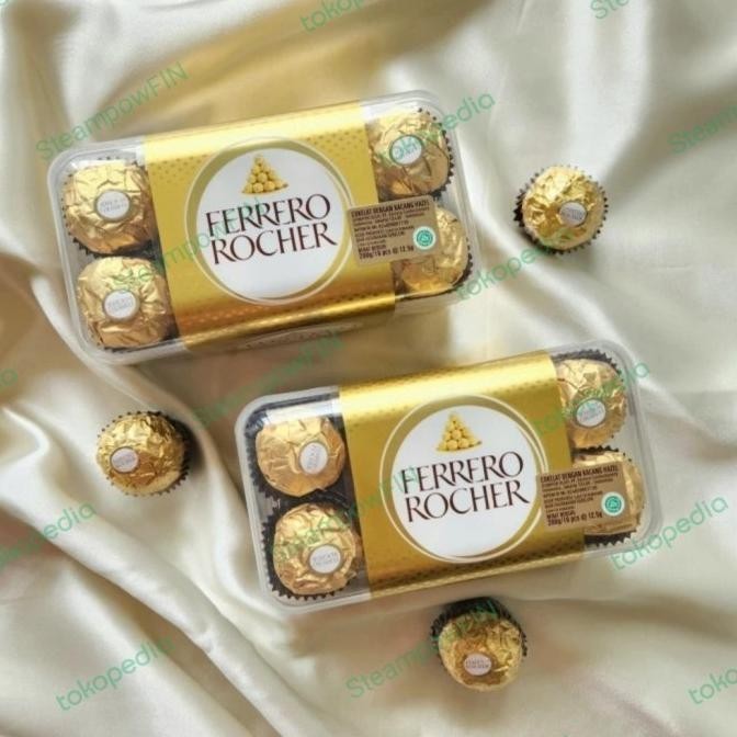 

Ferrero Rocher T24 isi 24 Chocolate Hazelnut Premium Coklat Cokelat MRS03