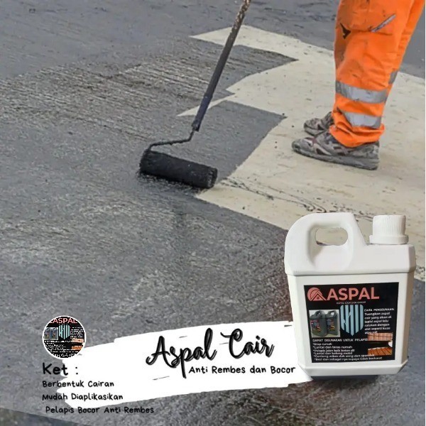Anti Lumut Lantai Cor Beton Aspal Cair Guna Kote 1 Kilo